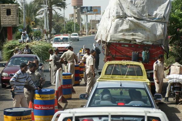 Checkpoint in Luxor