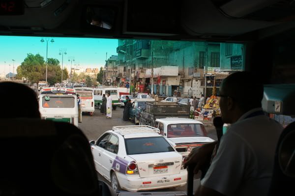 ägyptische Verkehrsverhältnisse