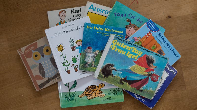 Kinderbücher von 0 bis 3 Jahre