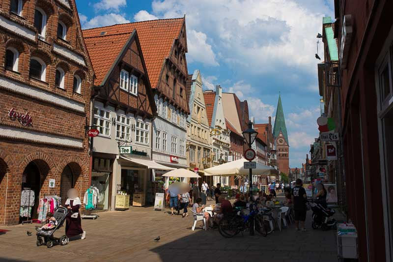 Lüneburger Fußgängerzone