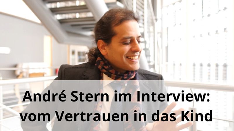 André Stern im Interview: vom Vertrauen in das Kind