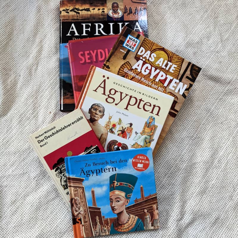 Kinderbücher zum Thema Ägypten