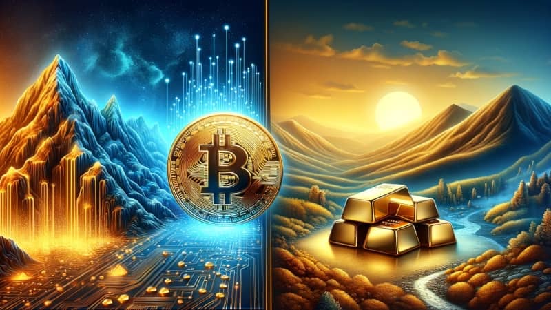 Gold vs. Bitcoin (BTC)
