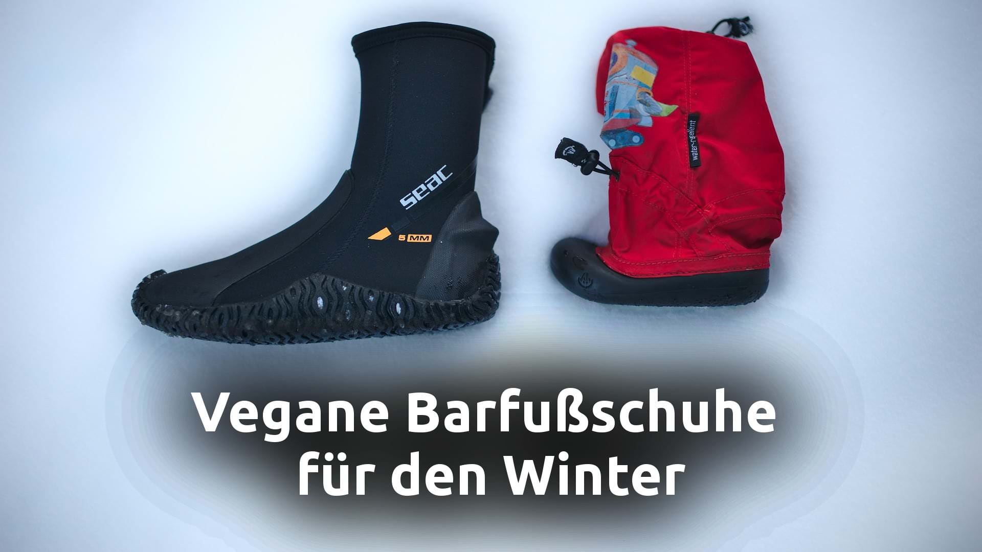 Vegane Barfußschuhe für den Winter